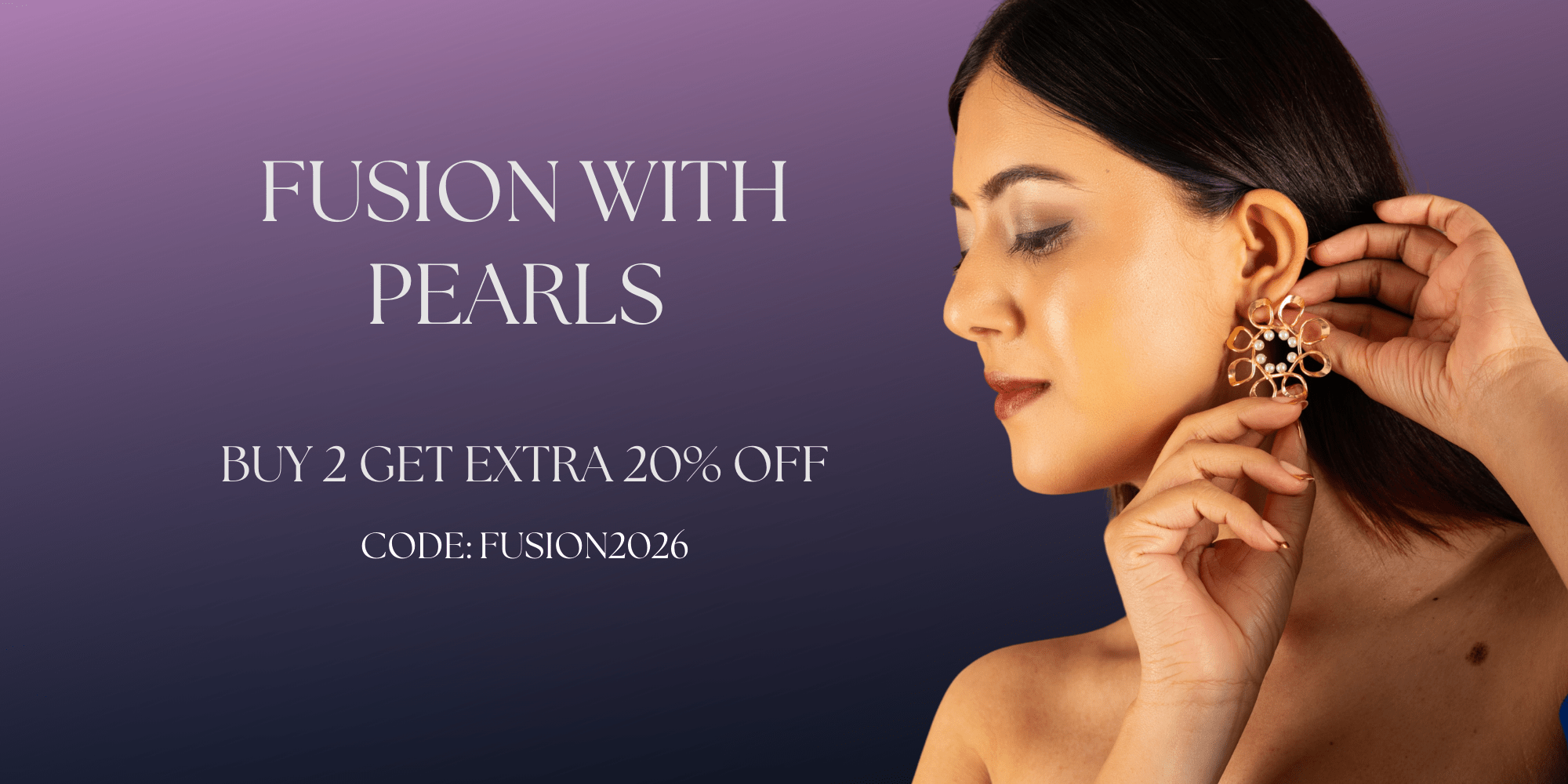 Brass with Pearls - Jiaarajewellery