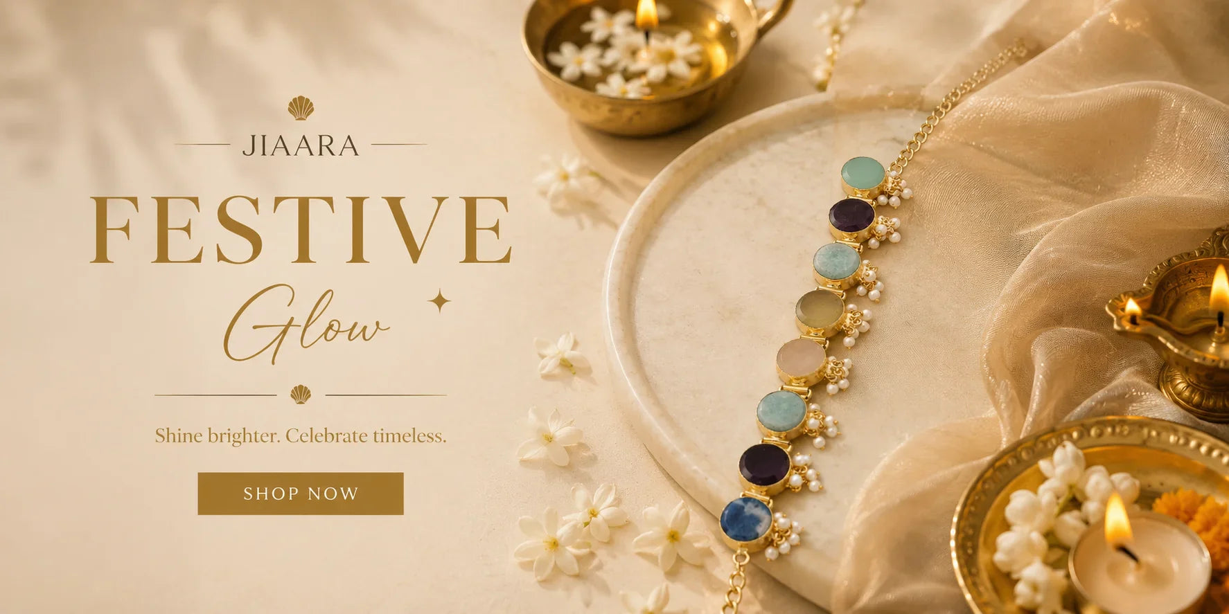 Festival Glow - Jiaarajewellery