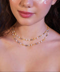 MC Paris Labradorite Douple layer Necklace
