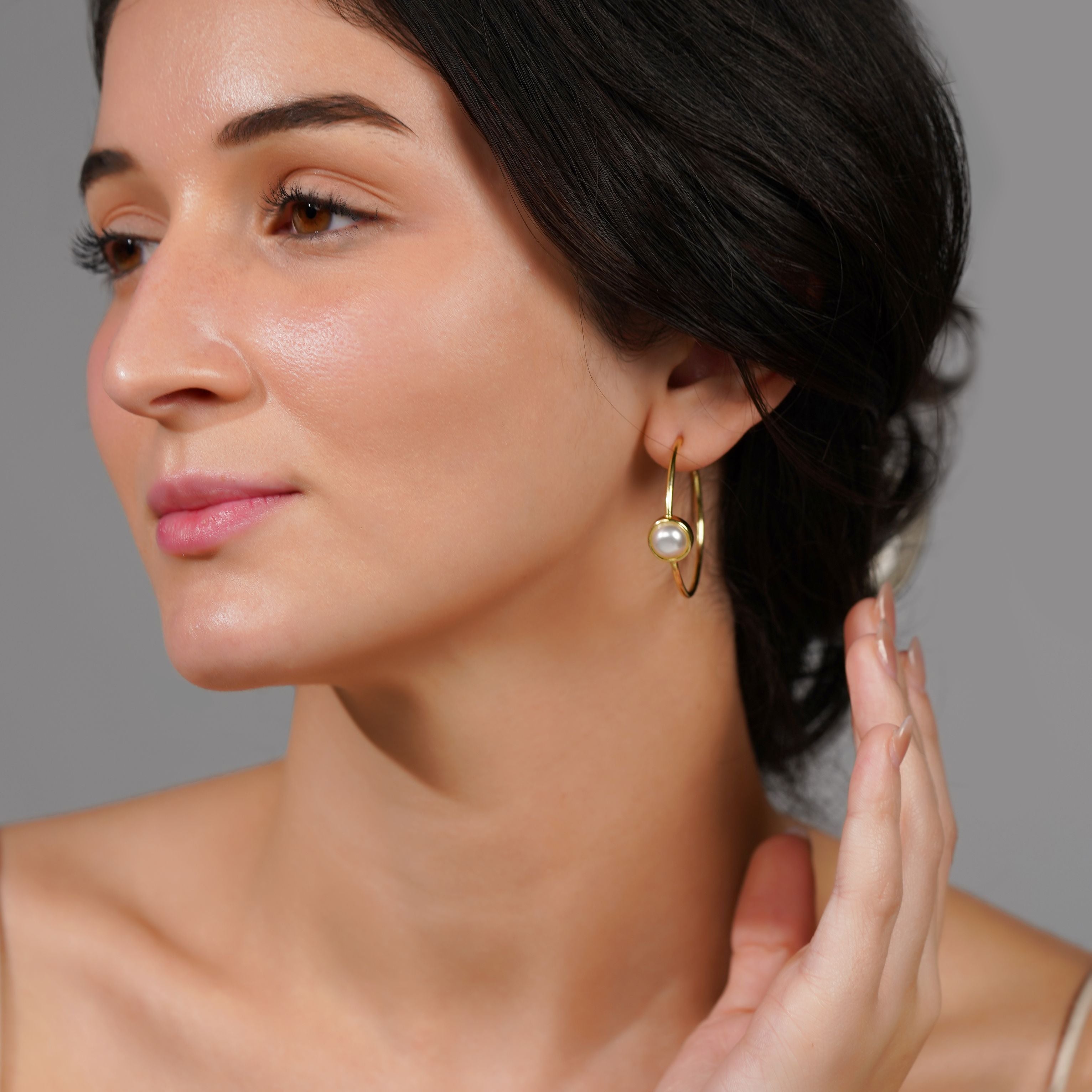 Baroque Pearl Tassel Earrings