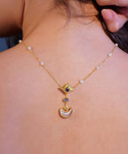 MC Paris Labradorite- Moonstone Necklace