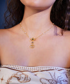 MC Paris Labradorite- Moonstone Necklace