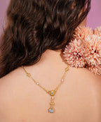 MC Paris Amazonite Botanical Necklace