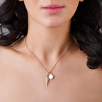 Baroque Pearl Pendant Necklace