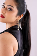 5 Golden Droplets Earrings - Jiaarajewellery