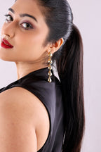 5 Golden Droplets Earrings - Jiaarajewellery