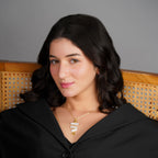 Pearl Fish Charm Necklace