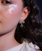 MC Paris Labradorite Celestial Earrings