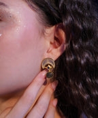 MC Paris Labradorite Celestial Earrings