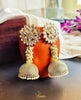 Golden Elegance Jhumka