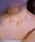 MC Paris Labradorite Celestial chimes Necklace