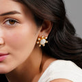 Baroque Pearl Stud Earrings