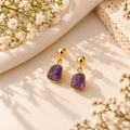 Amethyst Drop Earrings