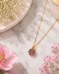 MC Paris January Carnation Birthstone Pendant