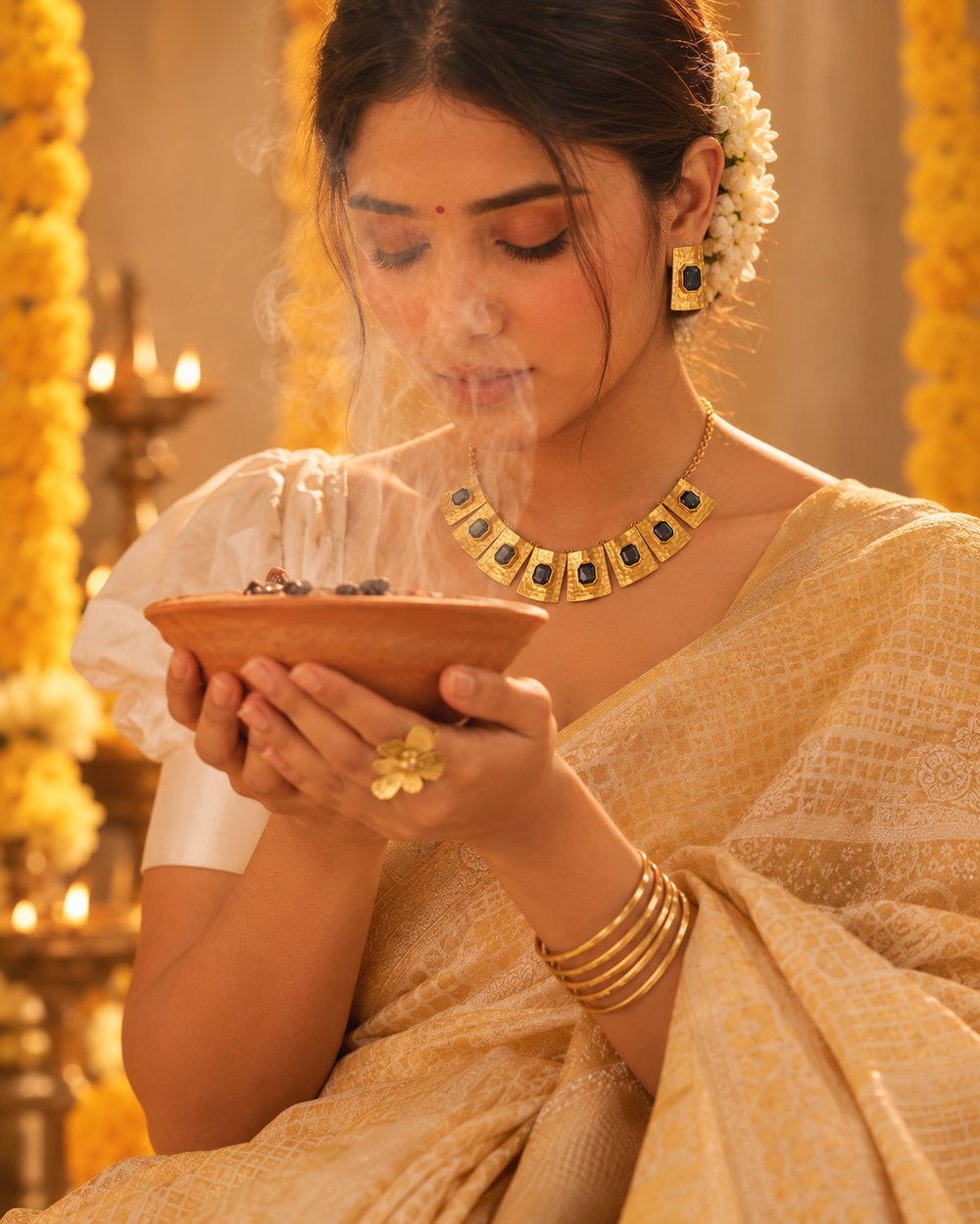 Look 02: Marigold Glow