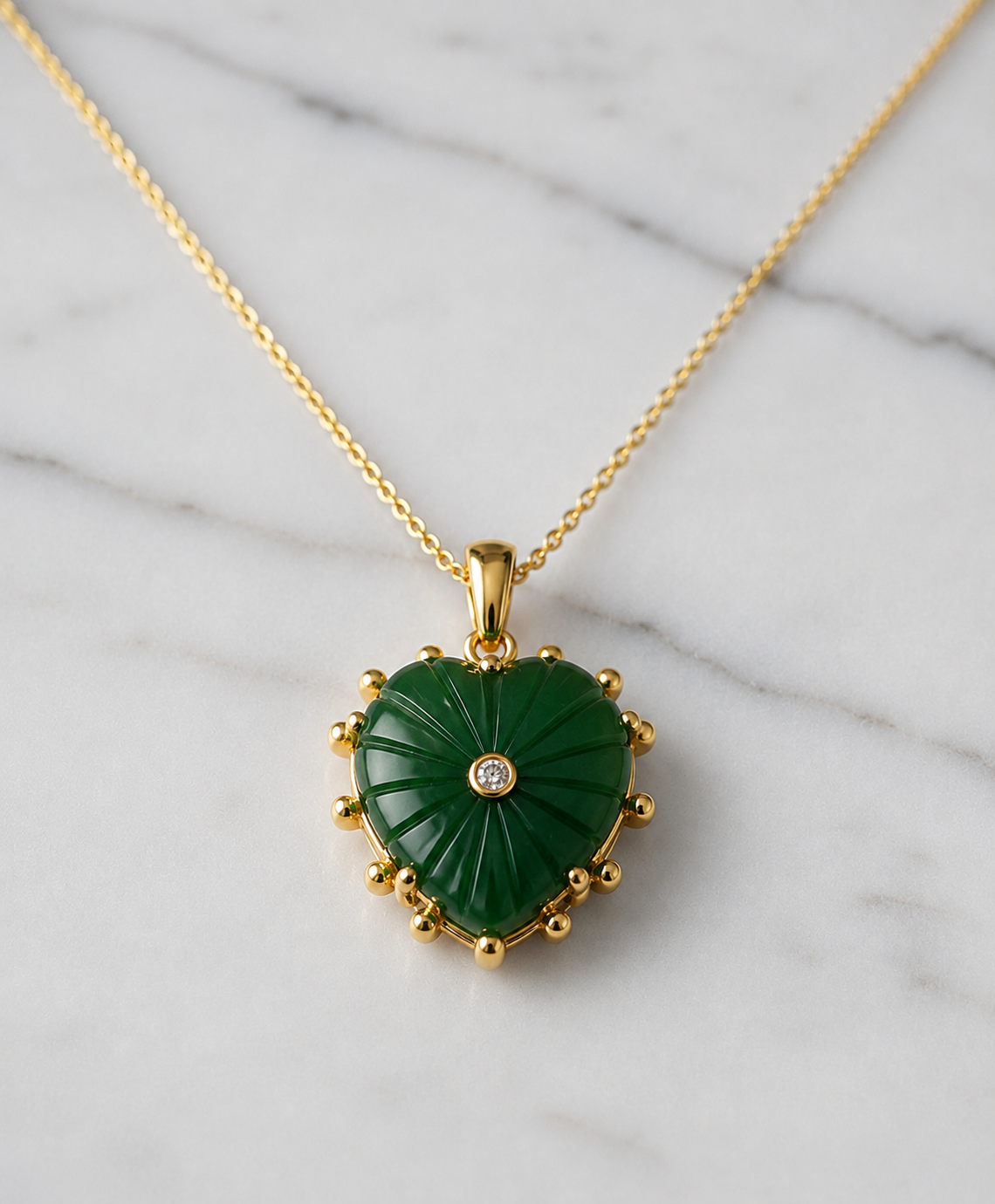 MC Paris Green Onyx Parisian Pendant