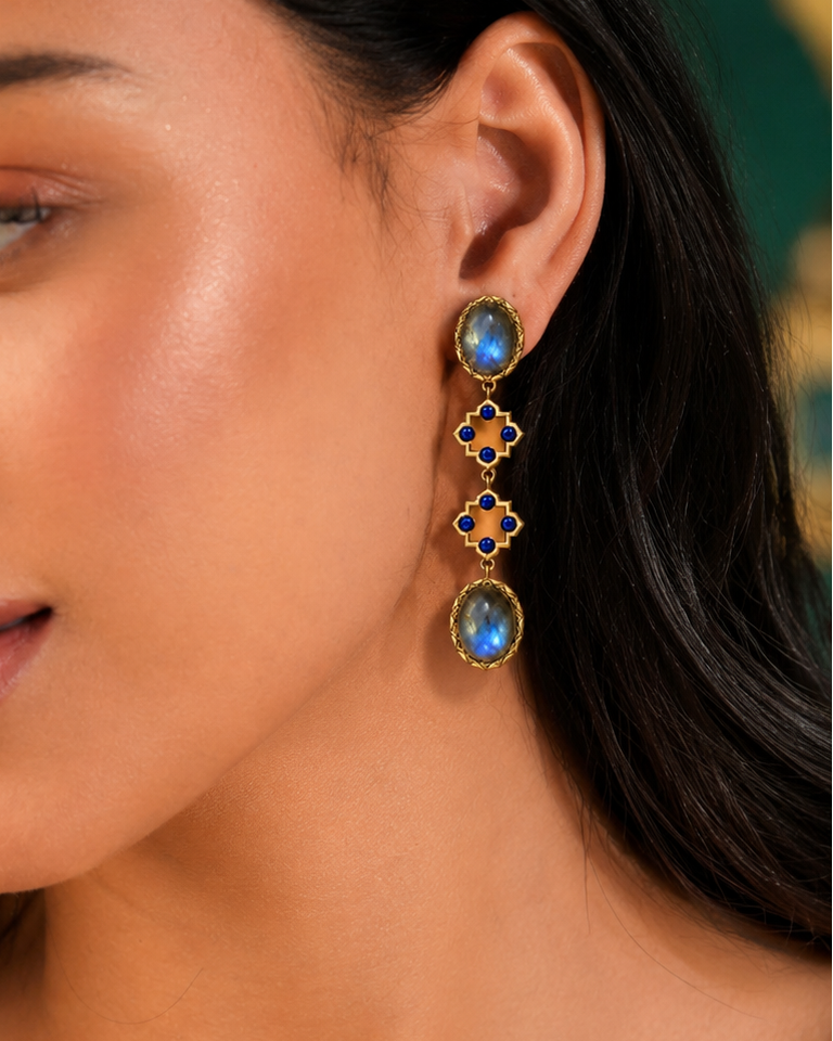 MC Paris Dual Labradorite Earrings