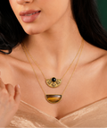 MC Paris Tiger EyeDouble layer Necklace