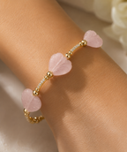 MC Paris Rose Quartz Parisian Bracelet