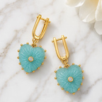 MC Paris Green Onyx Parisian Earrings