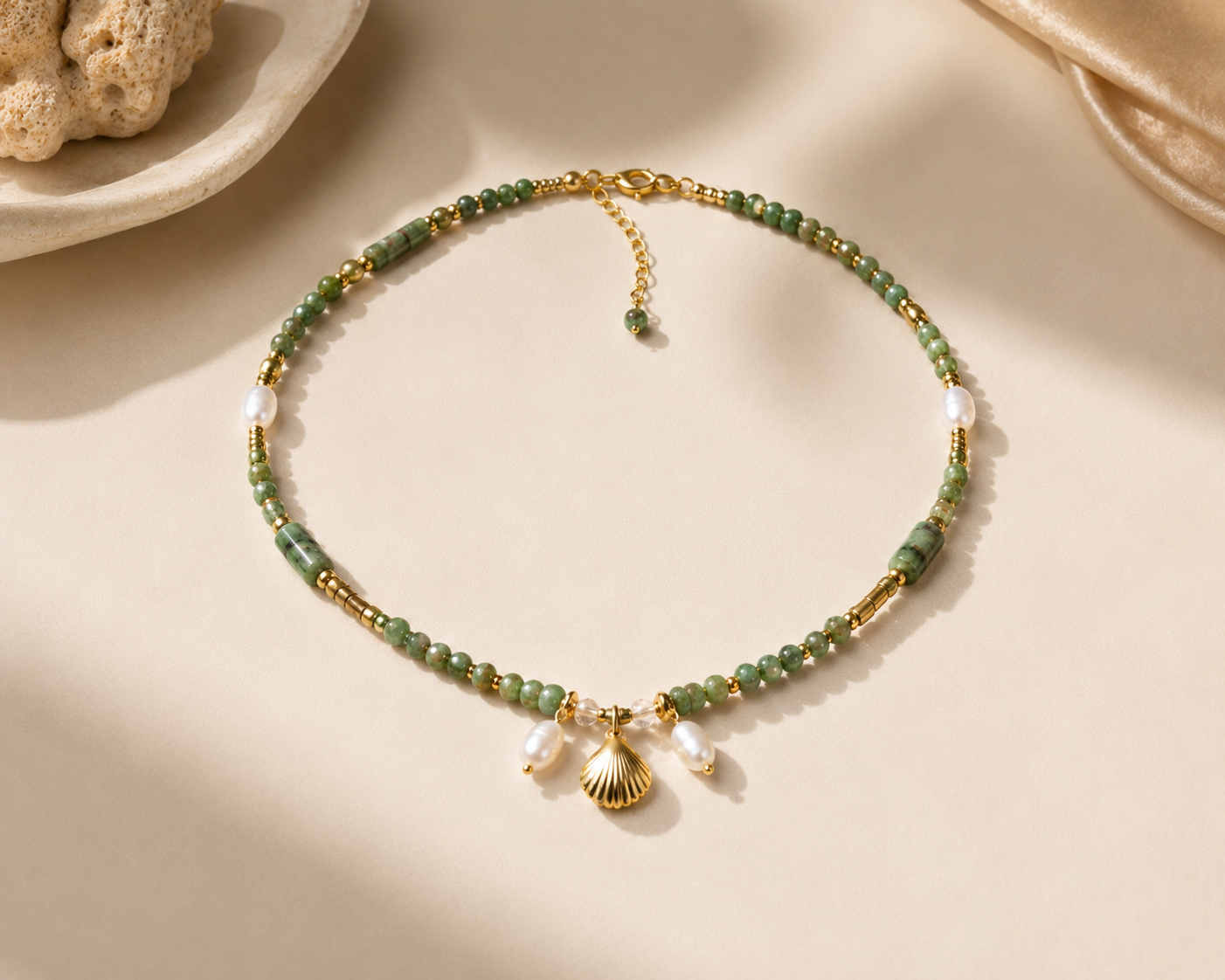 MC Paris Tourmaline Beads Pendant