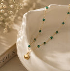 MC Paris Green Onyx Beads Parisian Pendant