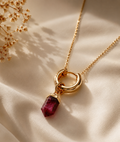 MC Paris Garnet Parisian Pendant