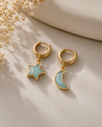 MC Paris Amazonite Parisian Earrings
