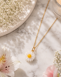 MC Paris April Daisy Birthstone Pendant