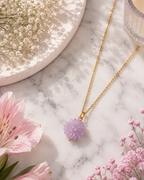 MC Paris September Aster Birthstone Pendant