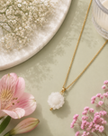 MC Paris December Narcissus Birthstone Pendant