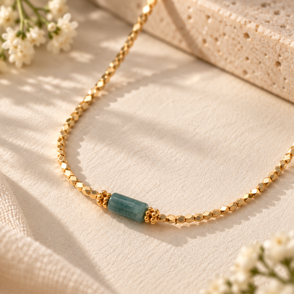 MC Paris Tourmaline Chain Pendant