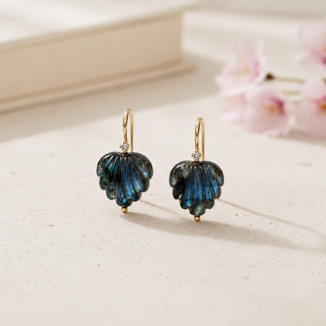 MC Paris Labradorite Parisian Earrings