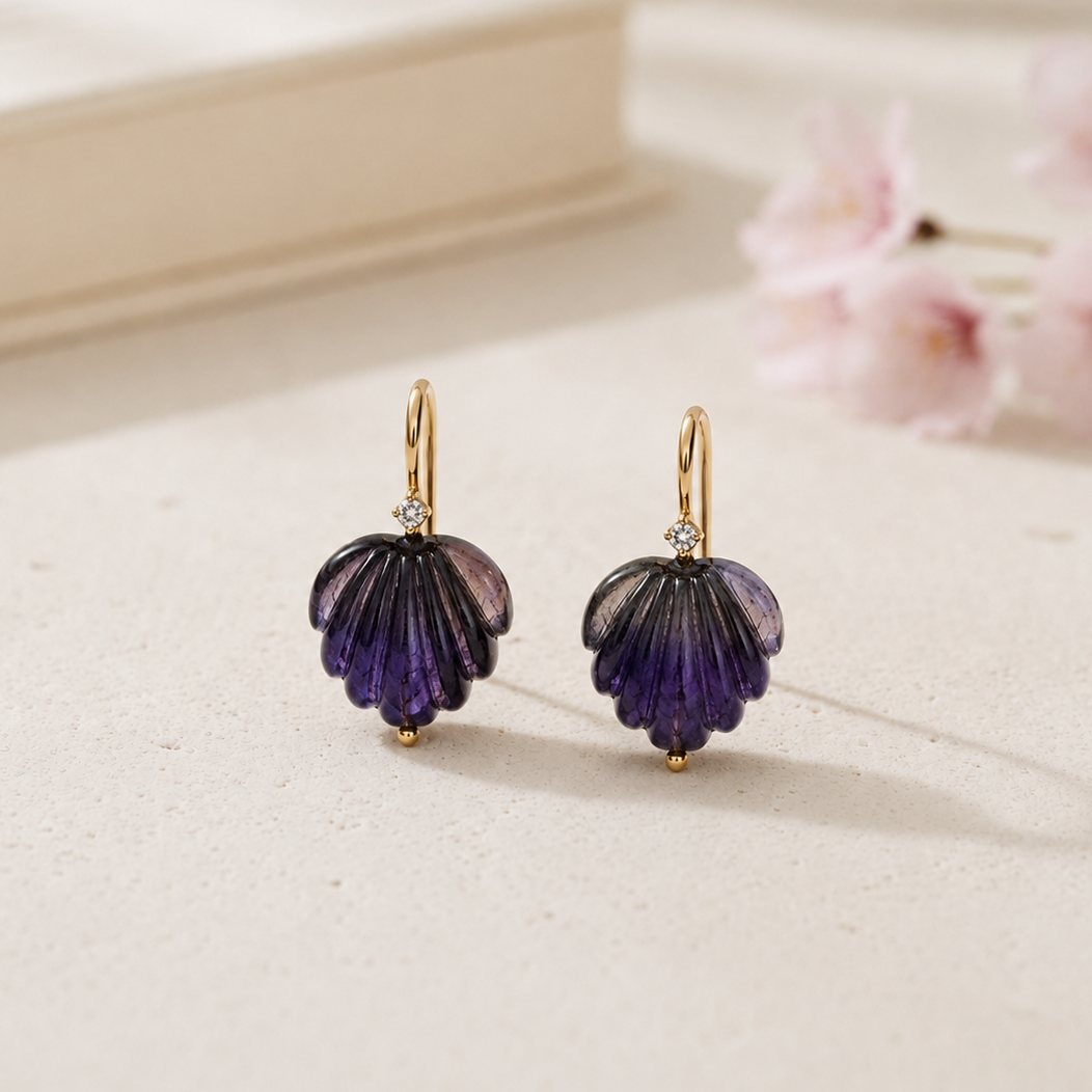 MC Paris Amethyst Parisian Earrings