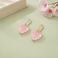 MC Paris Rose Quartz Parisian Earrings