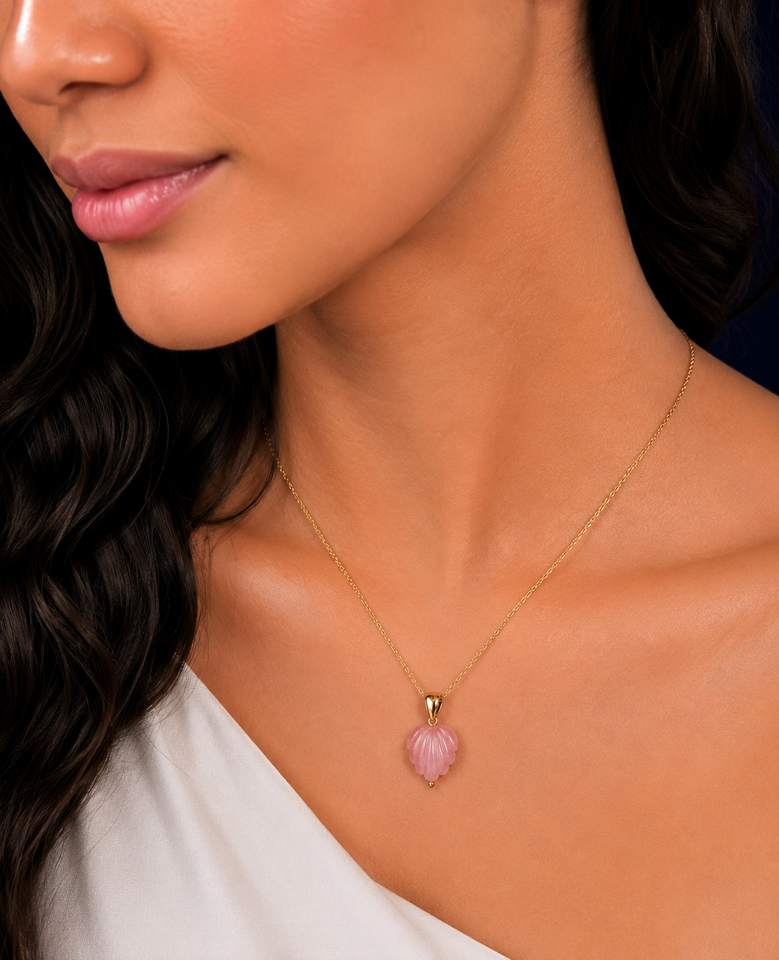 MC Paris Rose Quartz Parisian Pendant