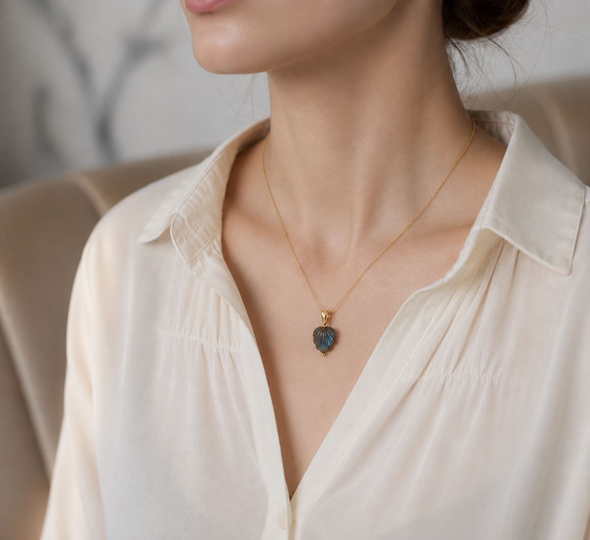 MC Paris Labradorite Parisian Pendant