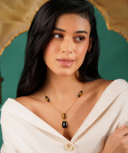 MC Paris Tiger Eye Abstract Necklace