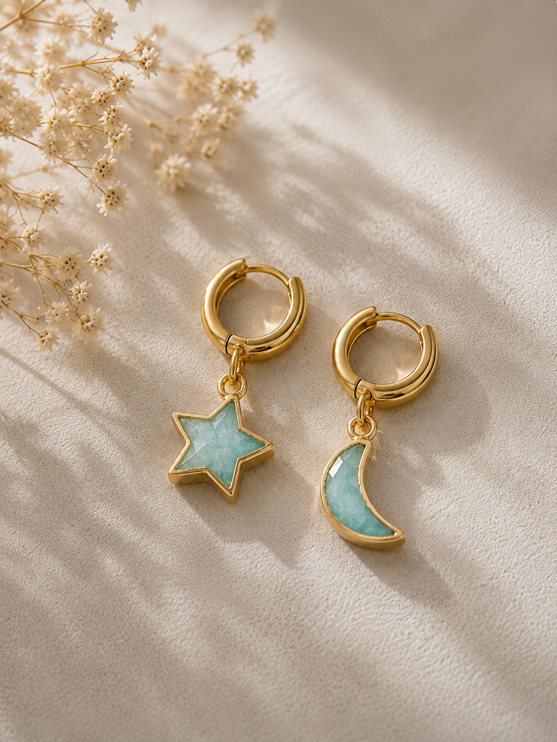 MC Paris Amazonite Parisian Earrings
