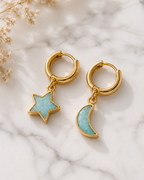MC Paris Amazonite Parisian Earrings