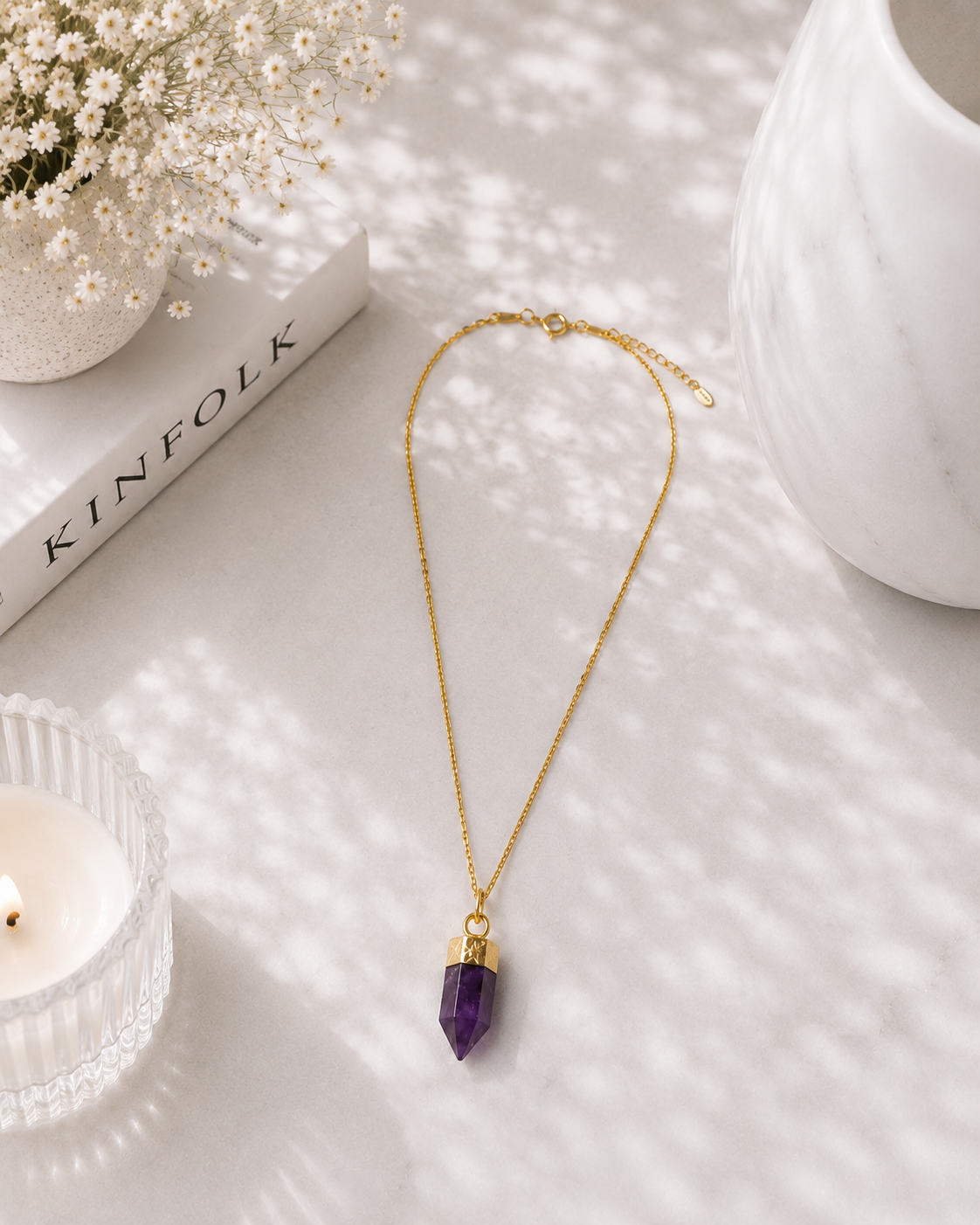 MC Paris Garnet Parisian Pendant