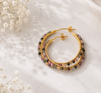MC Paris Tourmaline Parisian Earrings- Pink