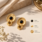 Coin Earrings Studs