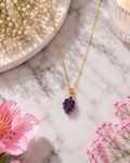 MC Paris August Gladiolus Birthstone Pendant