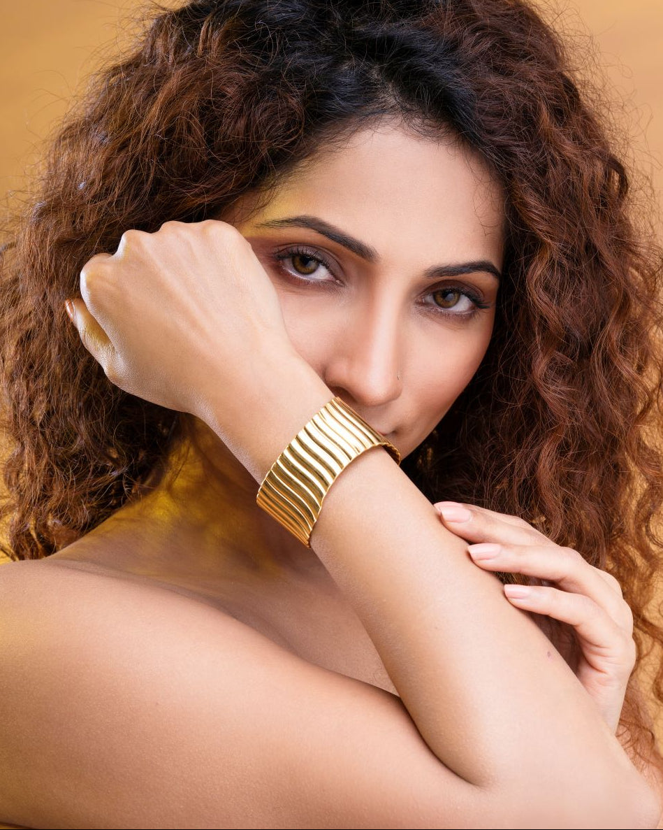 The Artisan Arc Cuff Bracelet