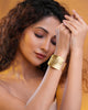Boho Brass Luxe Cuff Bracelet