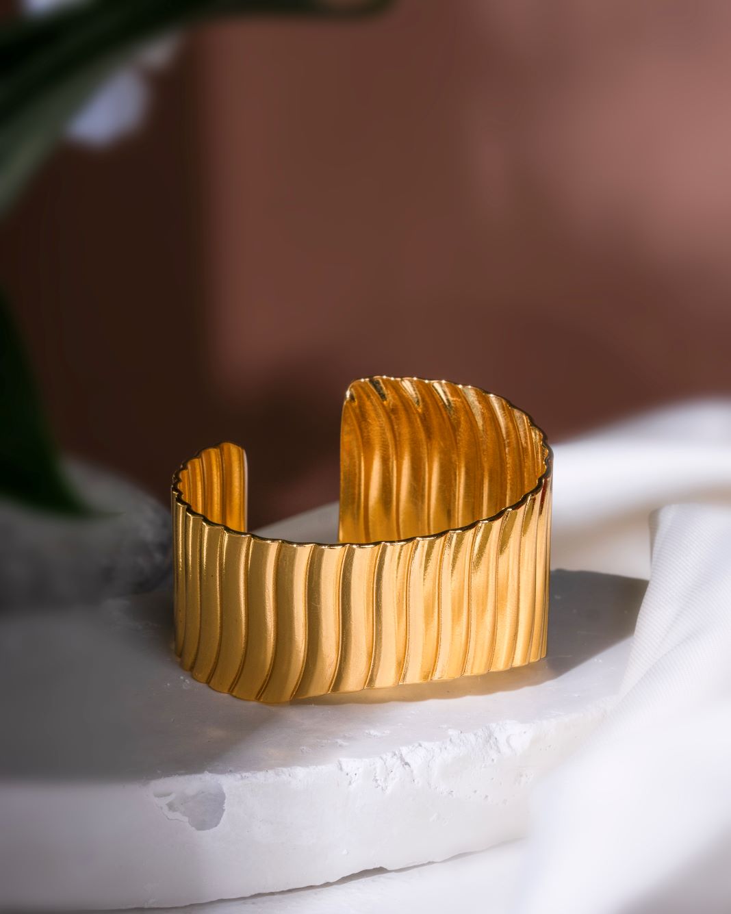 The Artisan Arc Cuff Bracelet