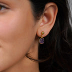 Amethyst Drop Earrings