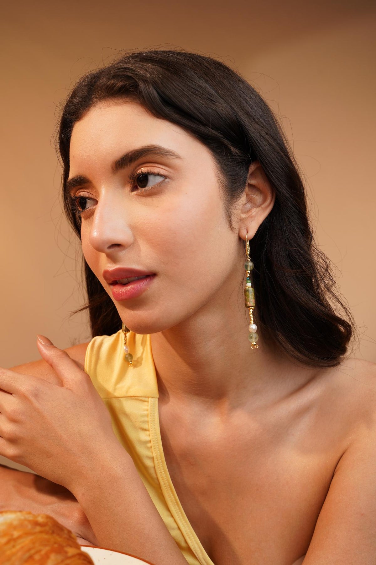 MC Paris Tourmaline Beads Earrings