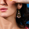 Pink Chalcedony Drop Earrings